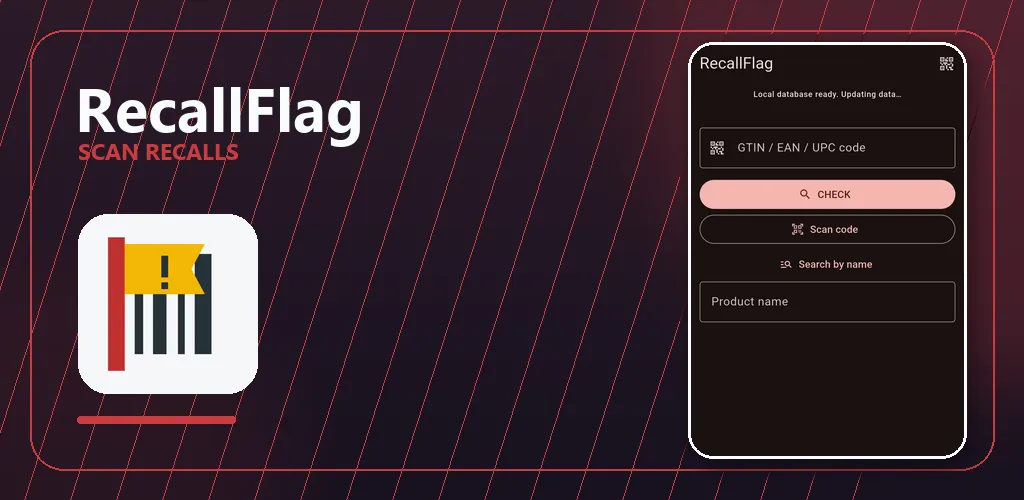 RecallFlag app preview